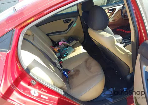 2011 Hyundai Elantra Limited (Ulsan Plant) from USA, damaged, VIN KMHDH4AE7BU155275